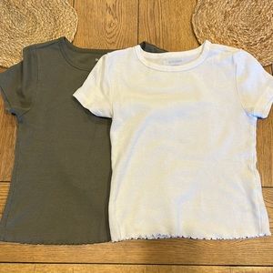 Old Navy Two Pack Thermal Short Sleeve Tees